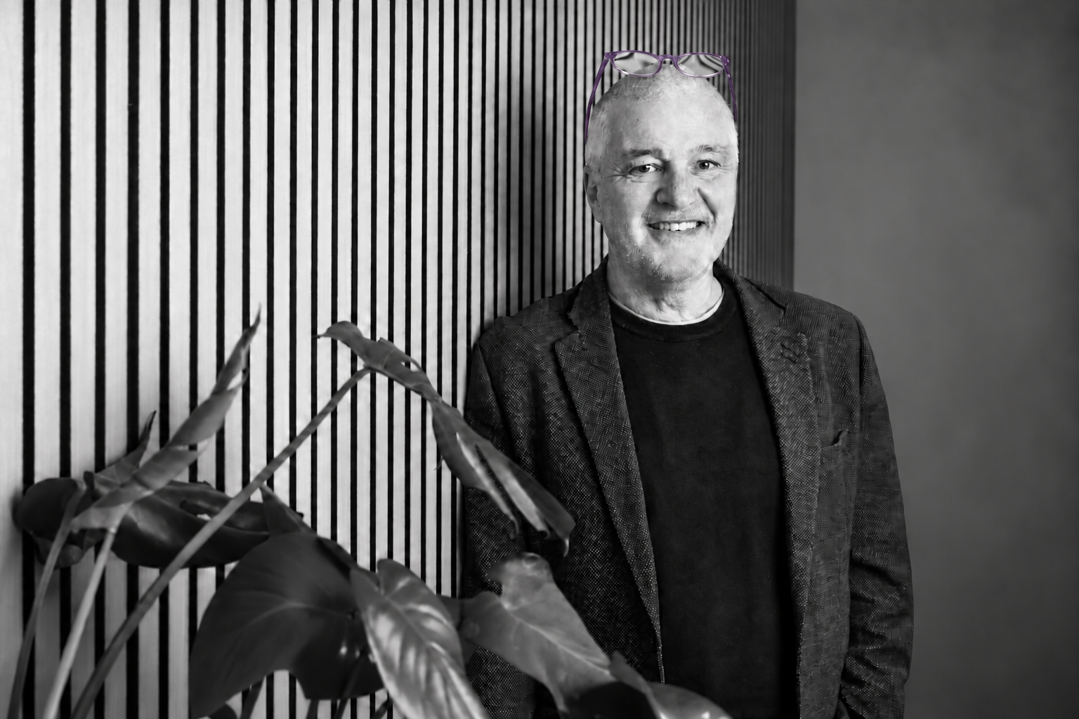 Andy Iredale at the Schudio offices